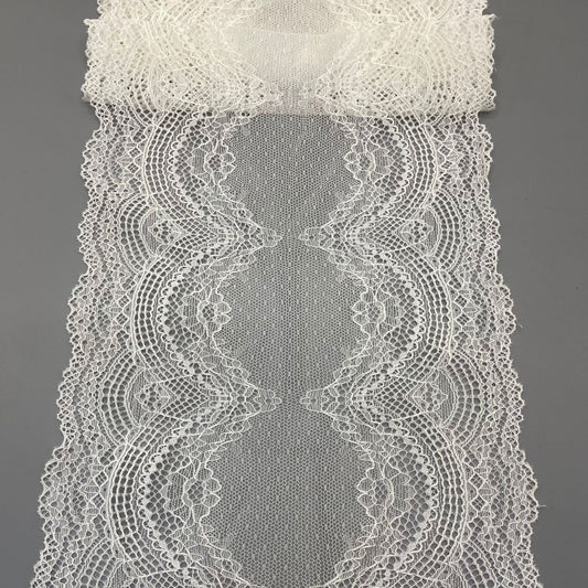 freedombeauty|21CM Underwear Elastic Lace Trim Direct Supply Suitable for Underwear and Wedding Dress Making