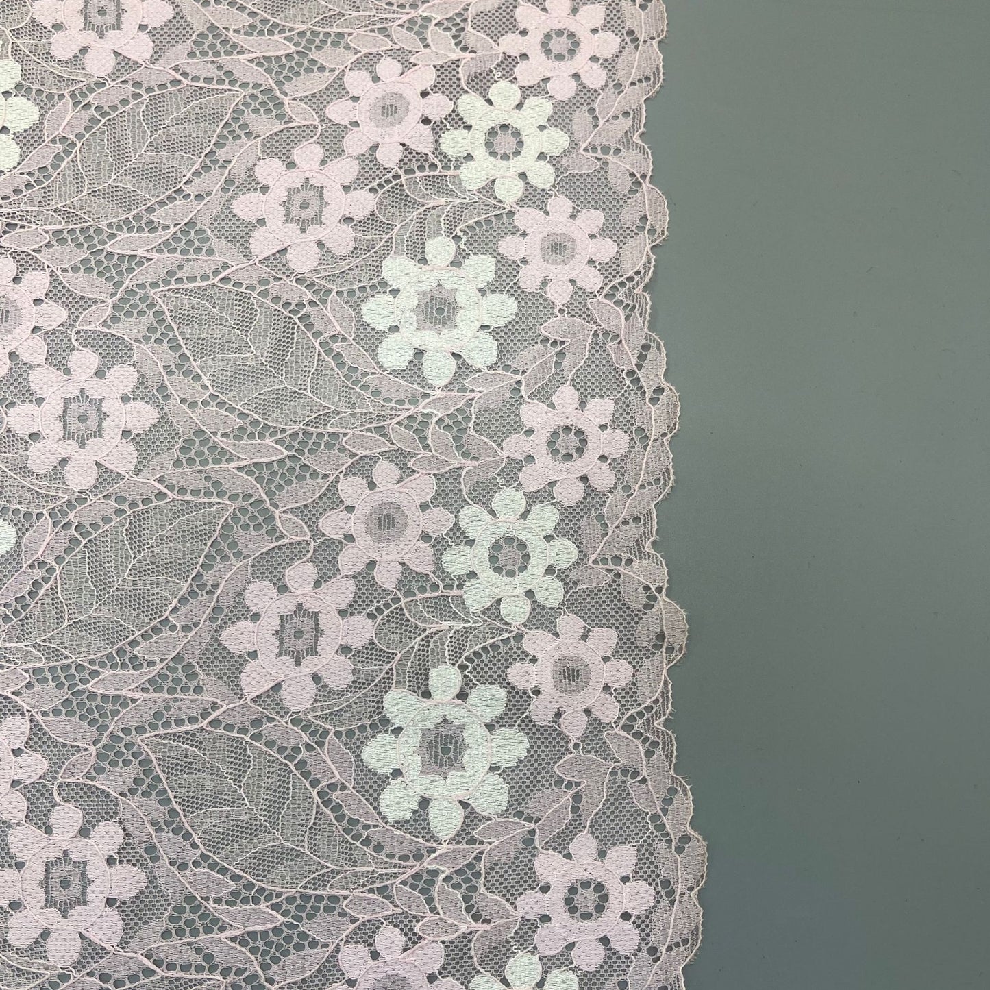 freedombeauty|22CM Nylon Lace Trim Elastic Lace Trim for Lingerie Hem Gloves Socks Accessories