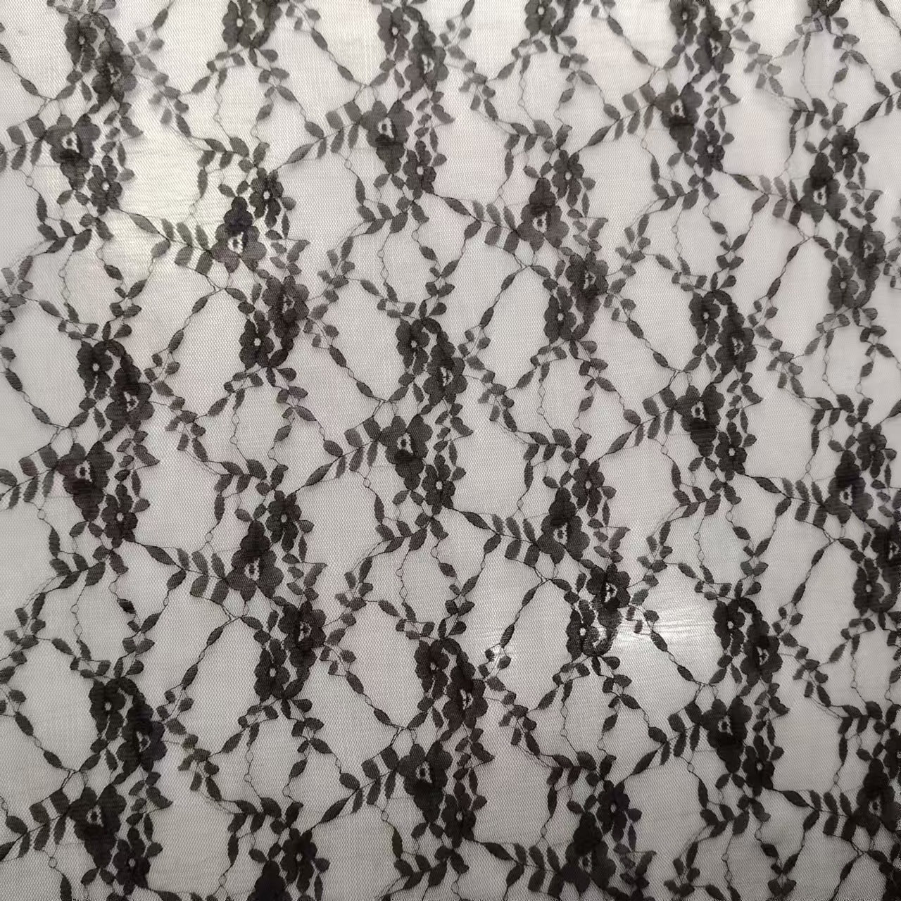 freedombeauty|Hot-Selling Nylon Lace Fabric Full-Length Base Layer Underwear Lace Fabric Stretch Hollow Out Fabric Home Textile