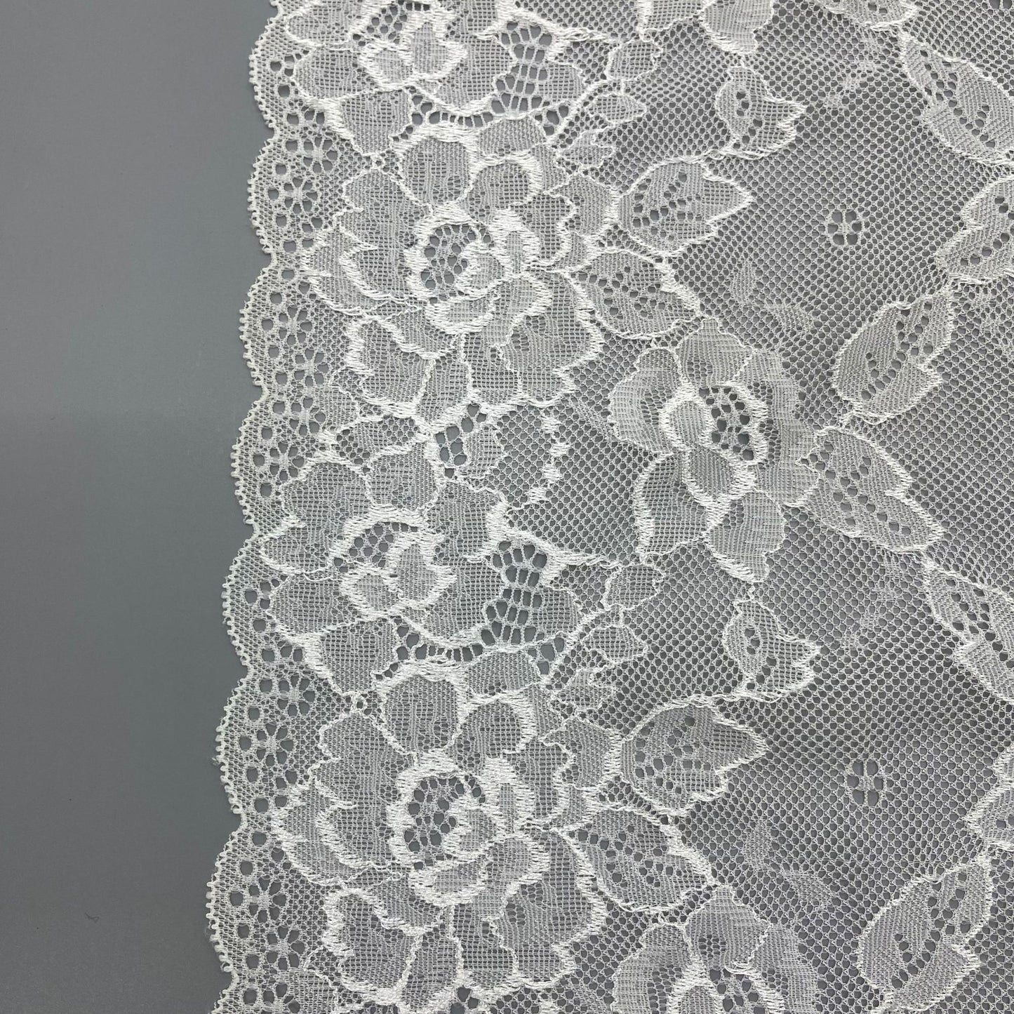 freedombeauty | 28cm Lingerie Handmade Wedding Dress Accessories Pure White Hollow Lace Nylon Lace Trim Accessories