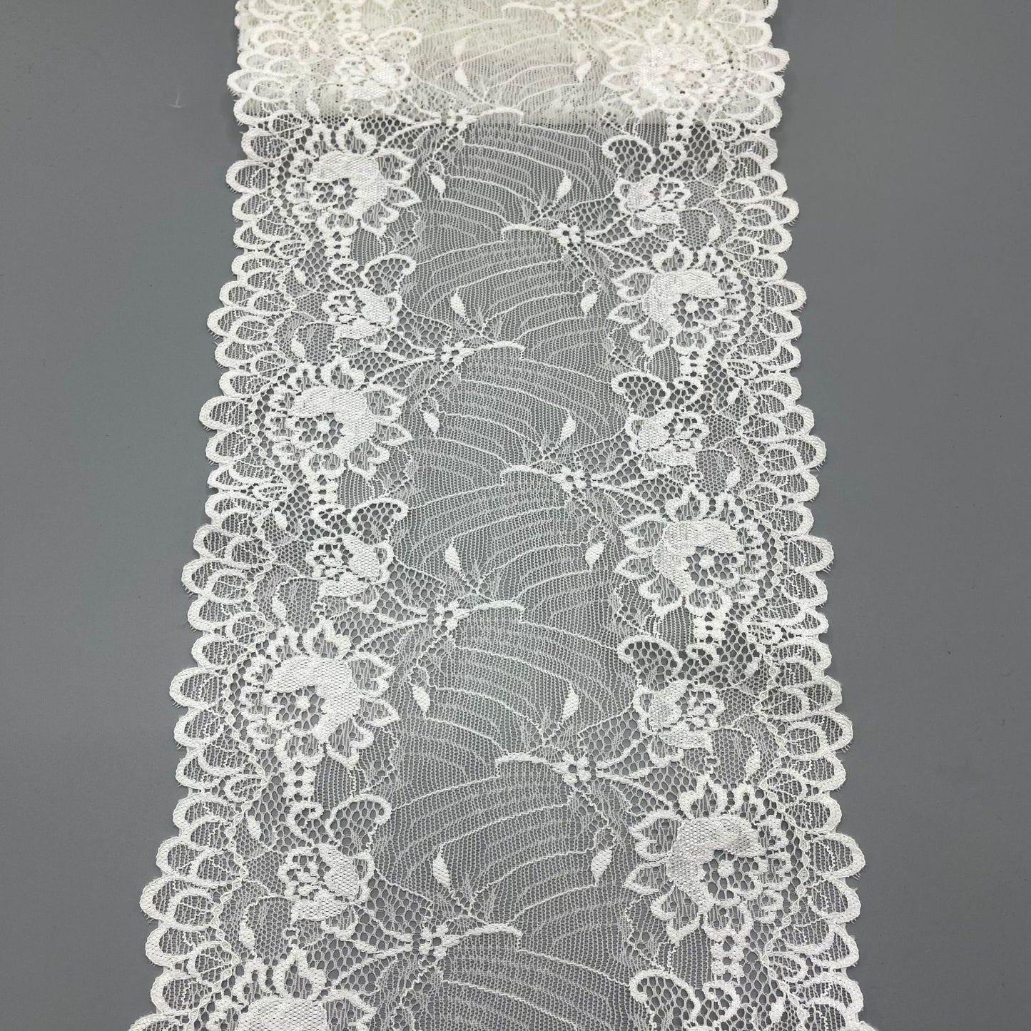 freedombeauty|18cm Underwear Handmade Wedding Dress Accessories Pure White Hollow Lace Nylon Lace Trim Accessories Lace
