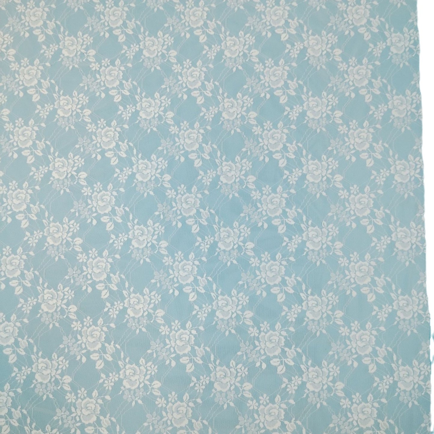 freedombeauty|Hot Selling Nylon Small Rose Lace Fabric Women's Base Shirt Pajamas Dress Lace Fabric Fashion Lace