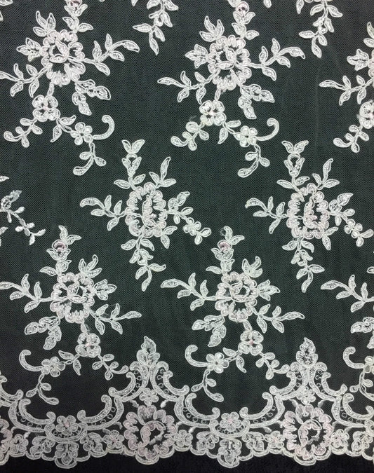 Freedombeauty | Supply Computer Embroidery Lace Fabric Wedding Dress Fashion Accessories