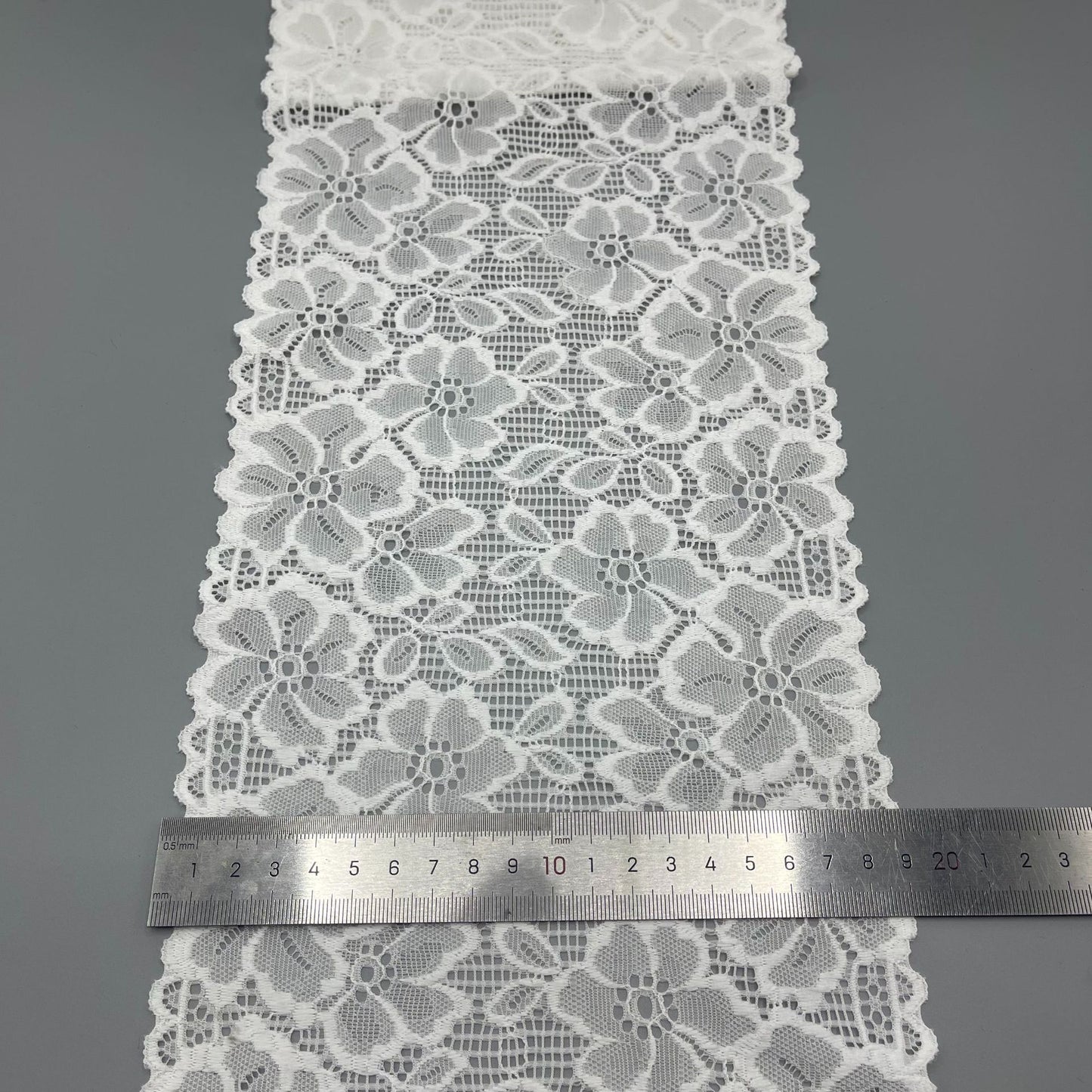 freedombeauty|19CM Lace Trim Hollow Elastic Lace Nylon Garment Accessories Underwear Lace Export
