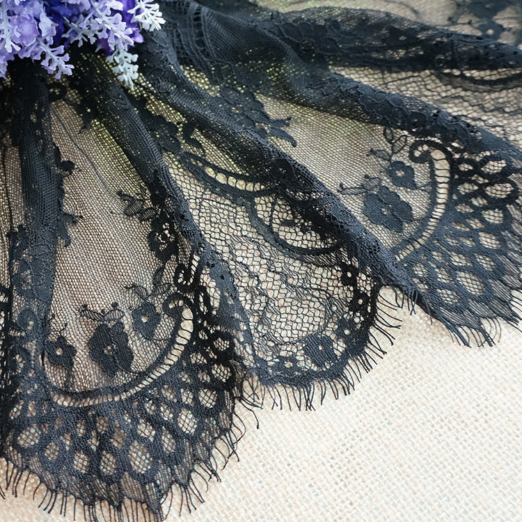 FREEDOMBEAUTY | 28cm lace lace, accessory eyelash lace, factory direct sales full nylon lace lace