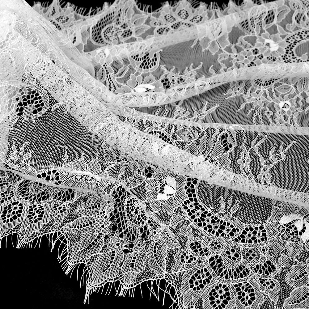 FREEDOMBEAUTY | Eyelash dress lace, eyelash lace dress lace 64cm wedding dress eyelash lace dress lace