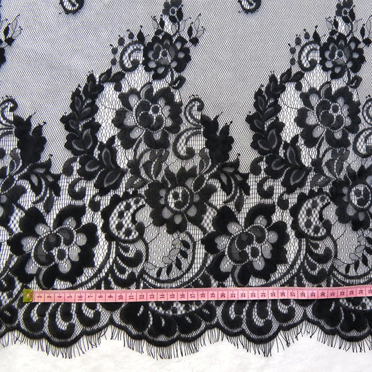 FREEDOMBEAUTY | Factory direct sales 150cm lace lace, curtain lace lace, clothes decal lace fabric