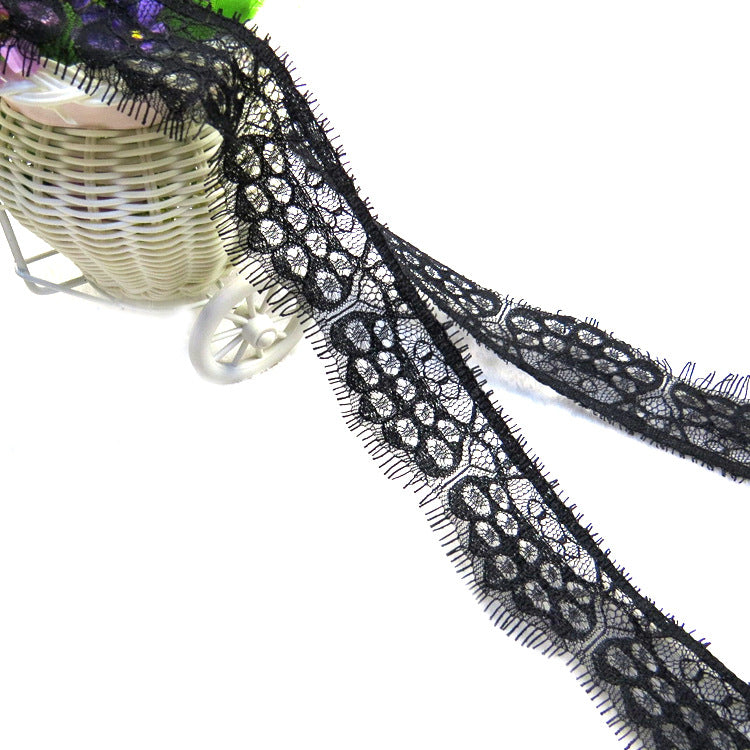 FREEDOMBEAUTY | 5cm * 300cm underwear lace, dress eyelash lace, knitted crochet lace