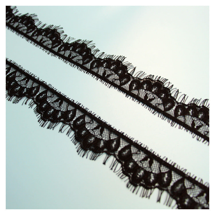 FREEDOMBEAUTY | New Spot Lace, Eyelash Lace, Clothing Knitting Accessories 4.5cm Unilateral Eyelash Lace