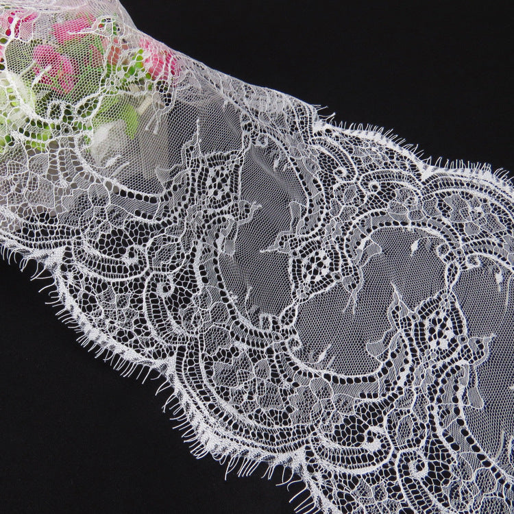FREEDOMBEAUTY | King Kong hoop pattern eyelash lace 27cm nylon Wukong headband underwear hollow lace
