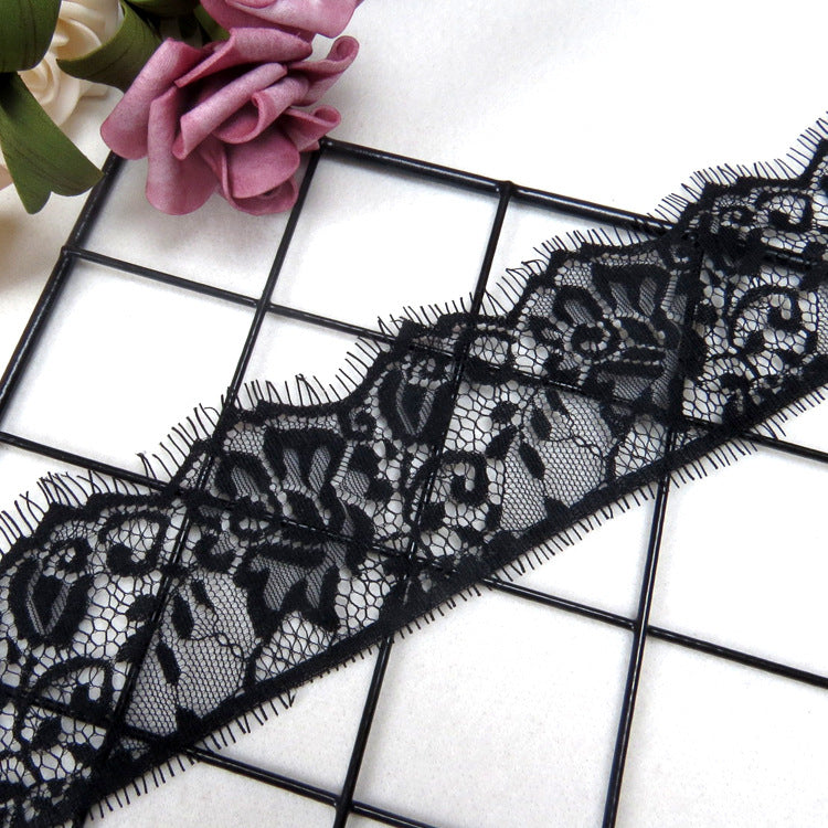 FREEDOMBEAUTY | 6.5cm unilateral jasmine spot lace directly from the manufacturer's new exquisite women's sewing lace underwear