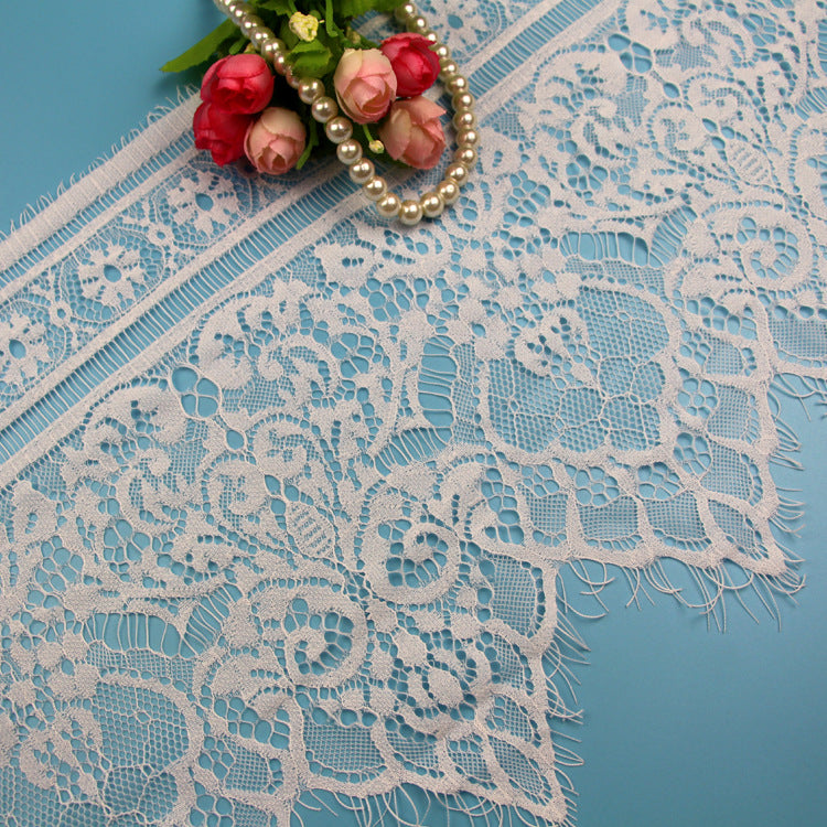 FREEDOMBEAUTY | 26cm unilateral lace lace, nylon lace lace, wedding dress clothing accessories fabric