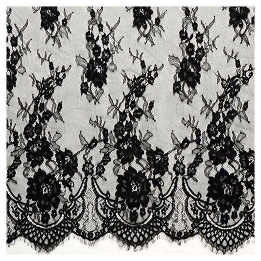 FREEDOMBEAUTY | Clothing accessories, eyelash lace DIY factory direct sales, spot supply nylon embroidery lace