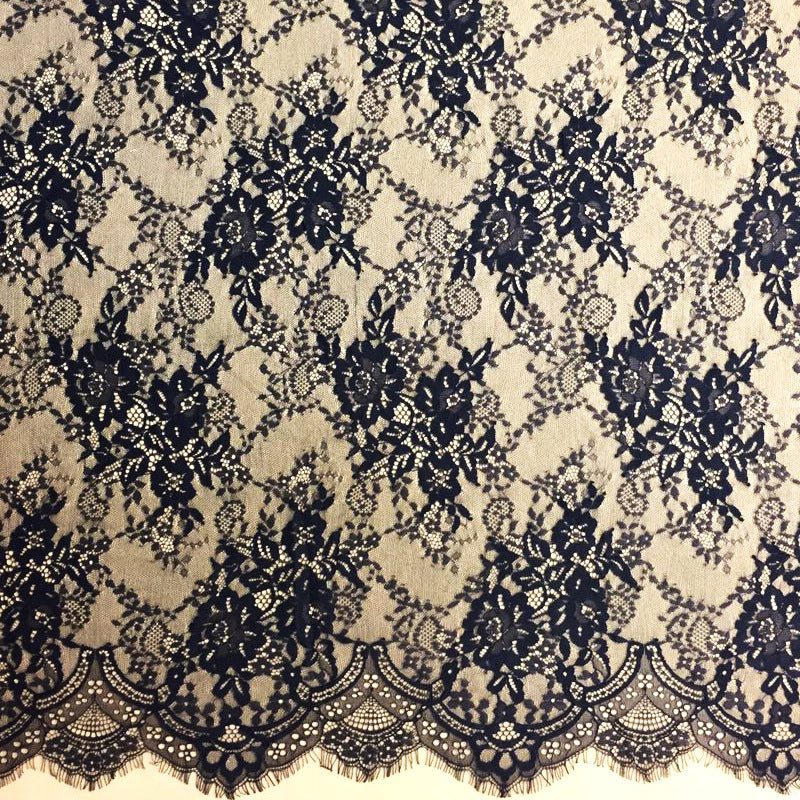 FREEDOMBEAUTY | Zhongda factory manufacturer spot lace, nylon eyelash lace, clothing accessories lace factory