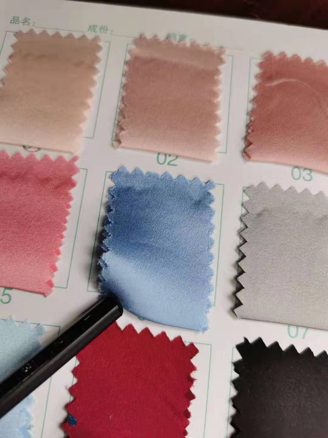 Freedombeauty | Plain crepe silk 16/19 mmi 114 cm width 100% mulberry silk fabric wholesale clothing pillowcase silk fabric