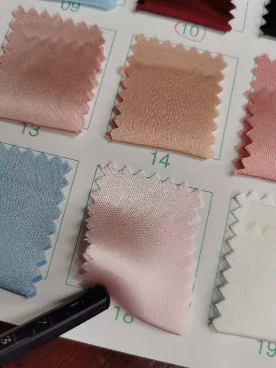 Freedombeauty | Plain crepe silk 16/19 mmi 114 cm width 100% mulberry silk fabric wholesale clothing pillowcase silk fabric