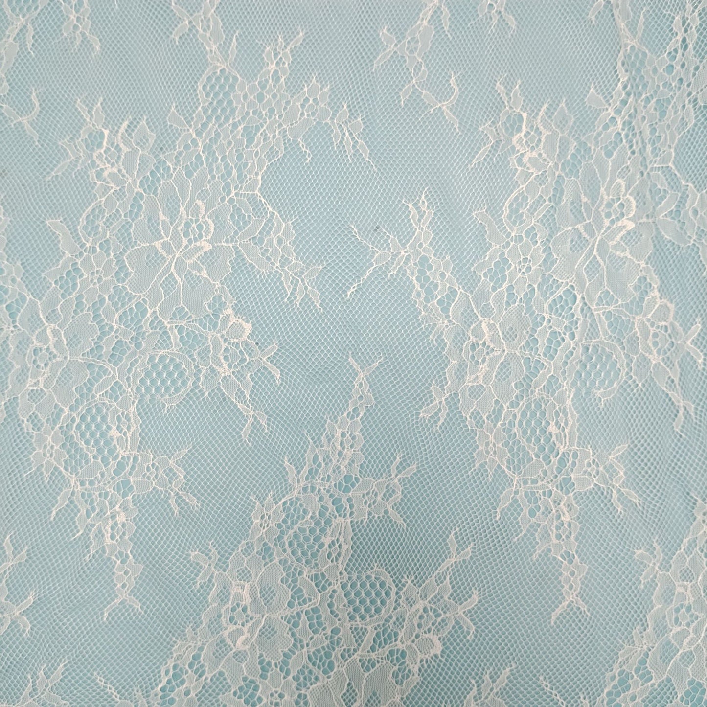 freedombeauty|New Full Polyester Non-Stretch Embroidered Jacquard Lace Fabric Sequin Trim Mesh European African Dress Skirt Fabric