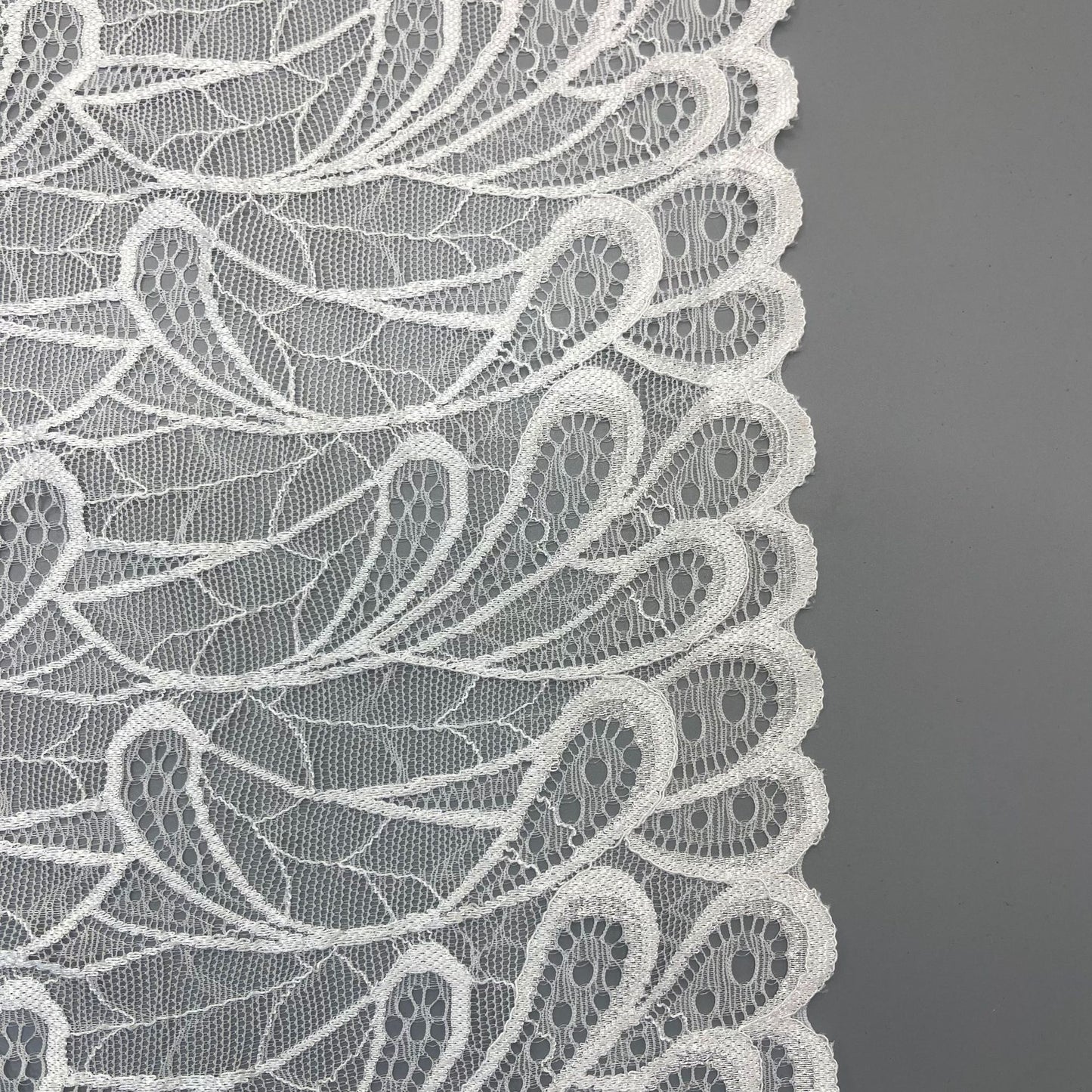 freedombeauty|24CM Underwear Garment Accessories Pure White Elastic Hollow Lace Nylon Lace Trim Accessories Lace