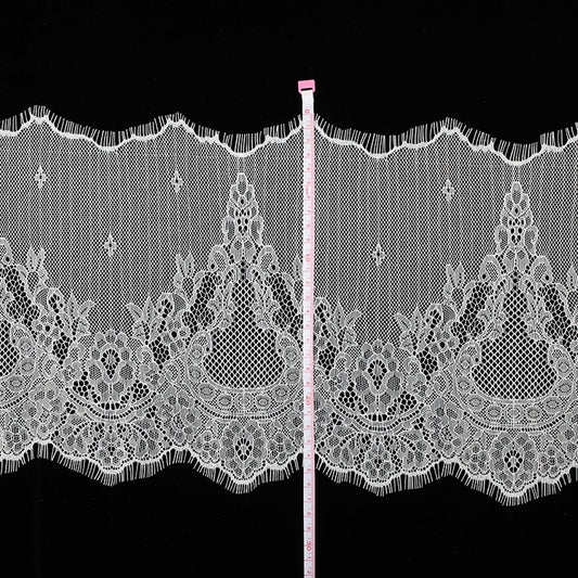 FREEDOMBEAUTY | 25cm Spot eyelash lace lace fabric clothing accessories pajamas accessories furniture decorative fabric