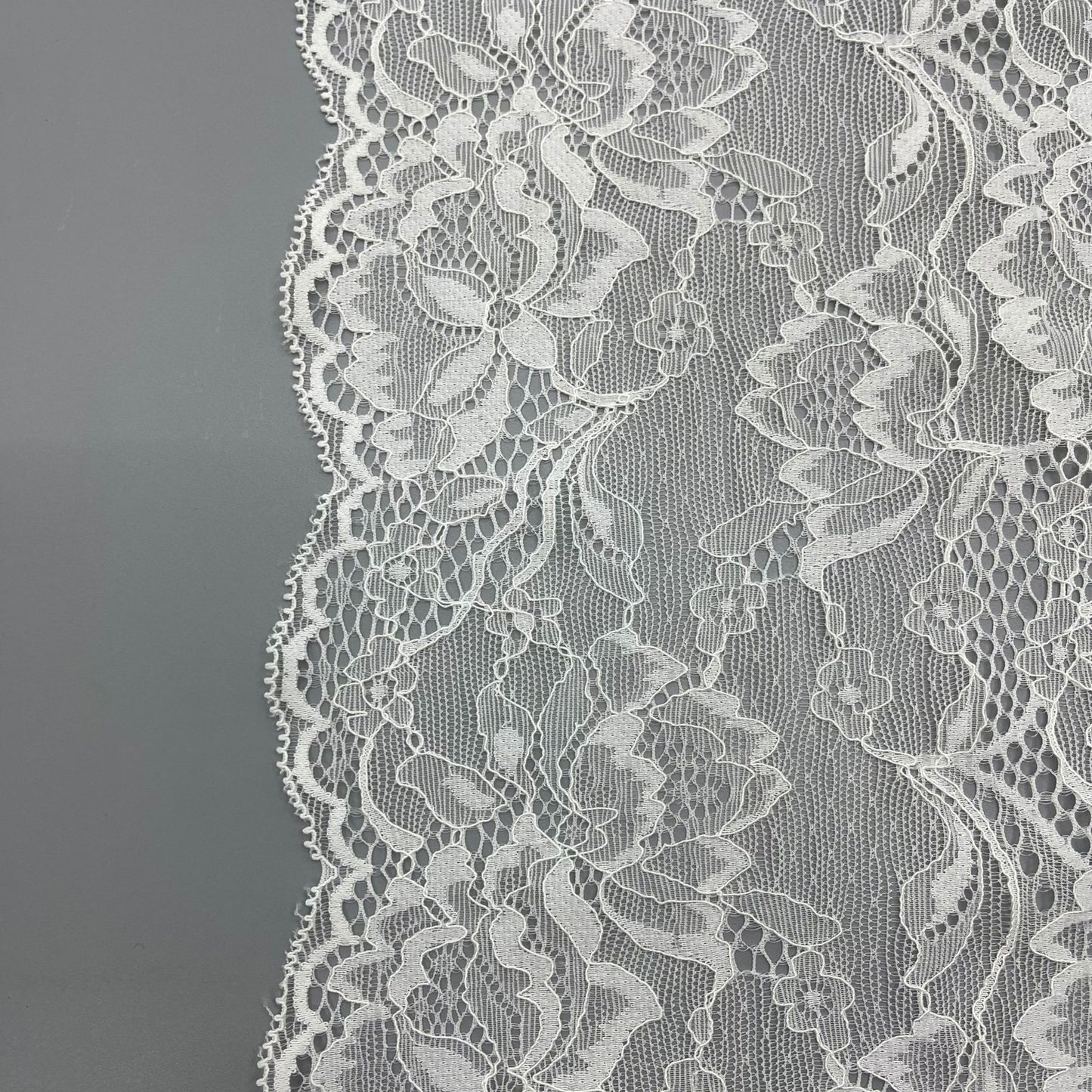 freedombeauty|23cm Handmade Lace Trim White Wedding Dress Hollow Lace Nylon DIY Clothing Accessories
