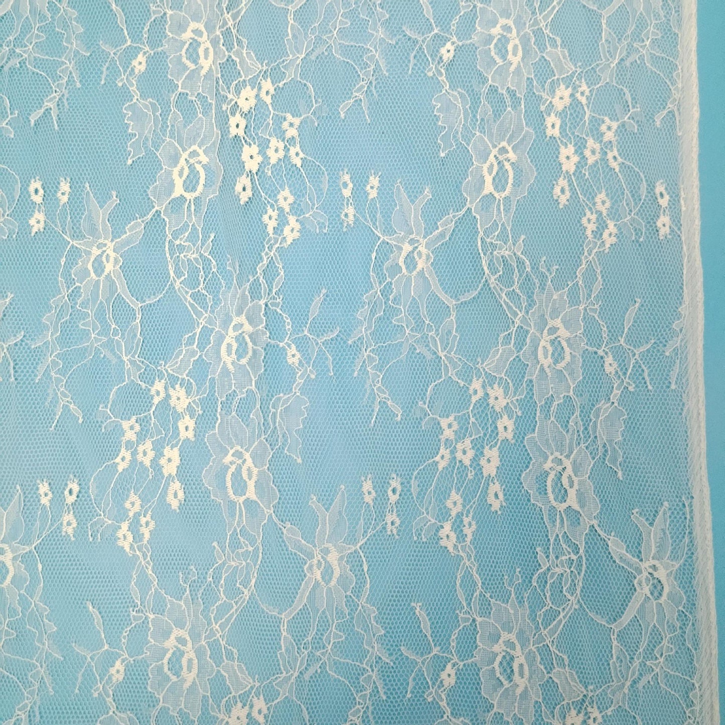 freedombeauty|Hot Selling Nylon Small Plum Blossom Lace Fabric In Stock Knitted Lace Trim for Women's Wedding Dresses