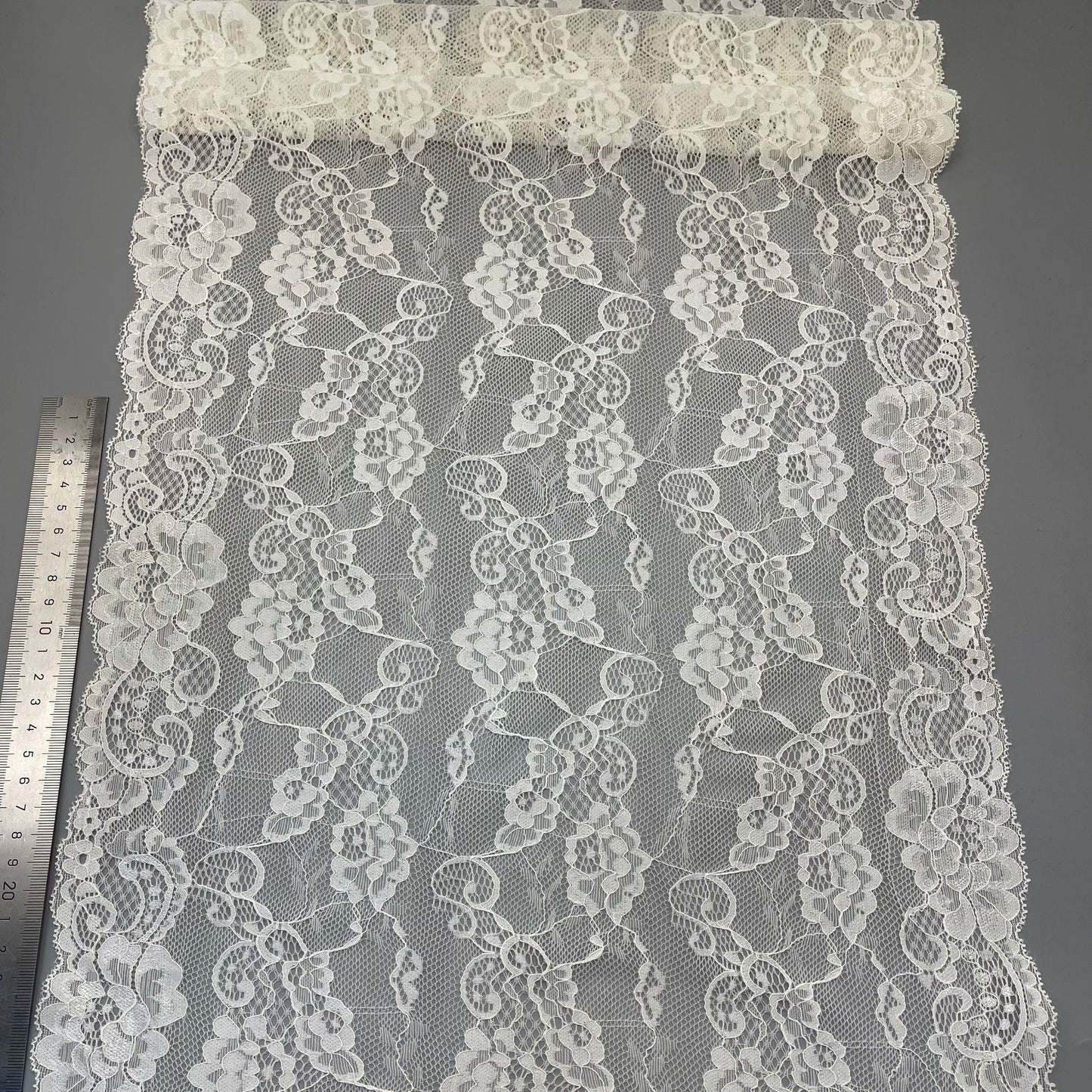 freedombeauty|36CM High-Quality Lace Trim In Stock Suitable for Lingerie and Wedding Dress Decoration
