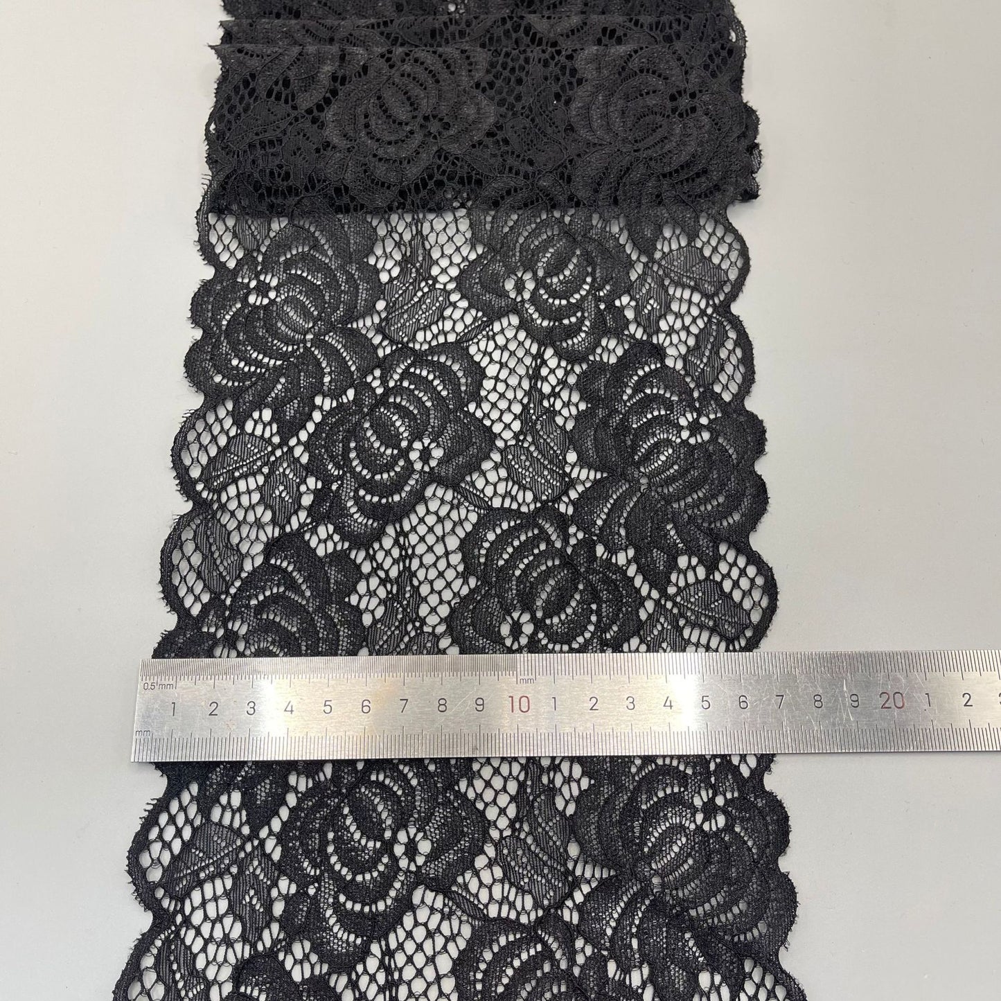 freedombeauty|18CM Sexy Lingerie Handmade Decoration Elastic Lace Trim In Stock Wedding Dress Accessories