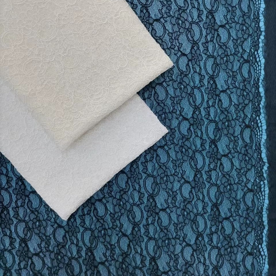 freedombeauty|Ear Joint Floral Cotton Lace Fabric Flower Lace Fabric Base Women's Clothing Dress Lace Accessories Fabric