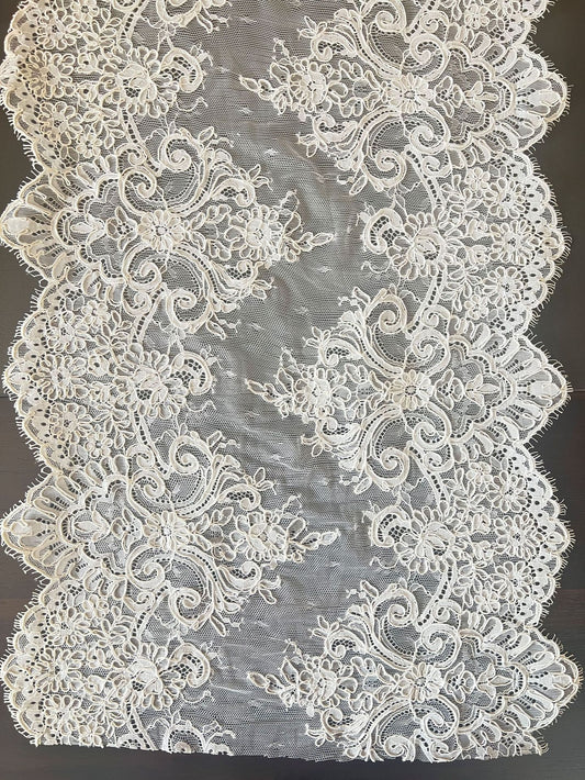 Freedombeauty | Supply Eyelash Lace Wedding Dress Fashion Lace Accessories Three-Dimensional Bone Line