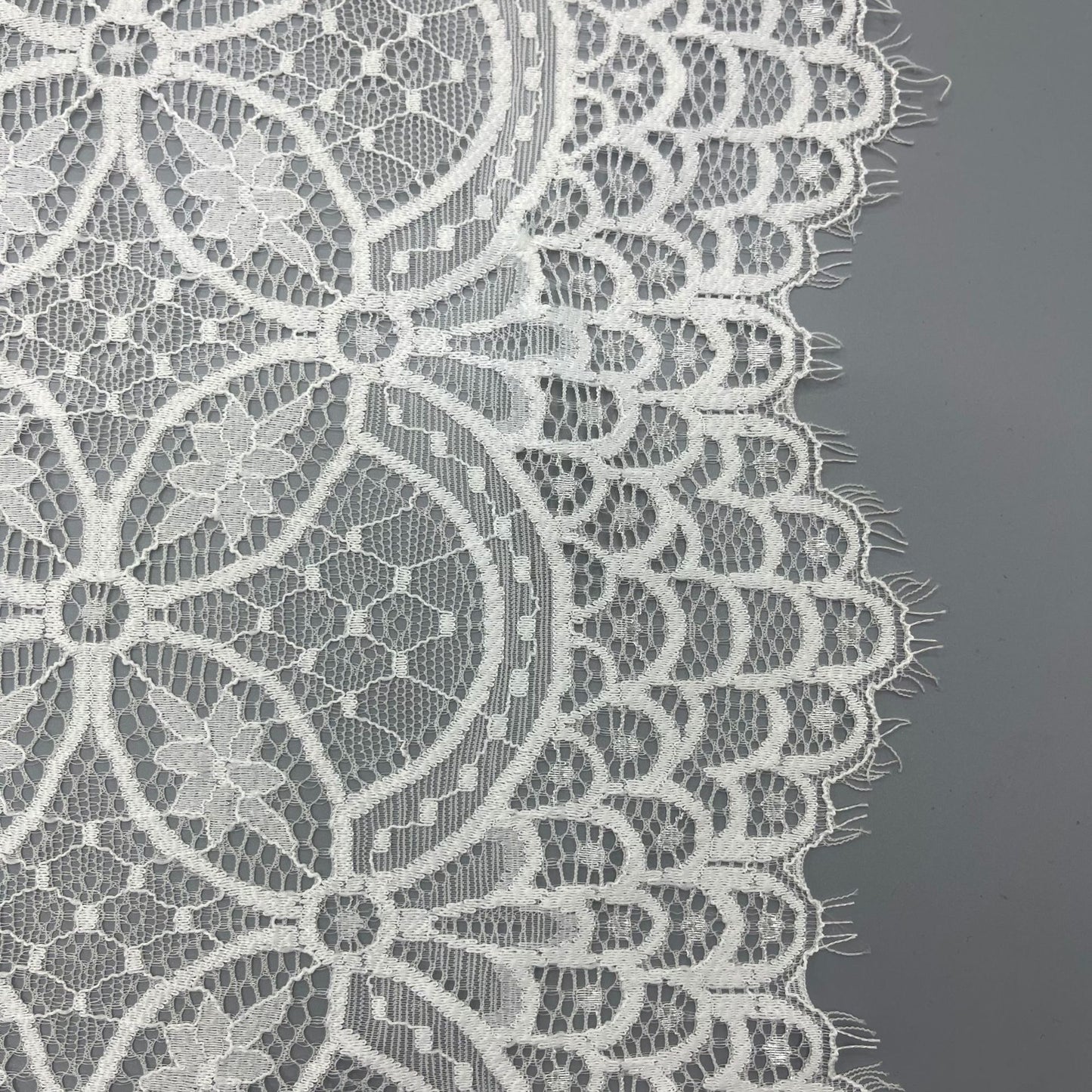 freedombeauty|29CM Elastic Eyelash French Nylon Lace Trim Peony Hollow Lace Trim Wedding Dress Home Textile Clothing Accessories