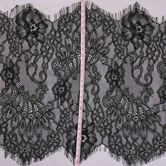FREEDOMBEAUTY | Popular eyelash lace 32cm wide children's clothing lace DIY hair accessories home soft accessories lace