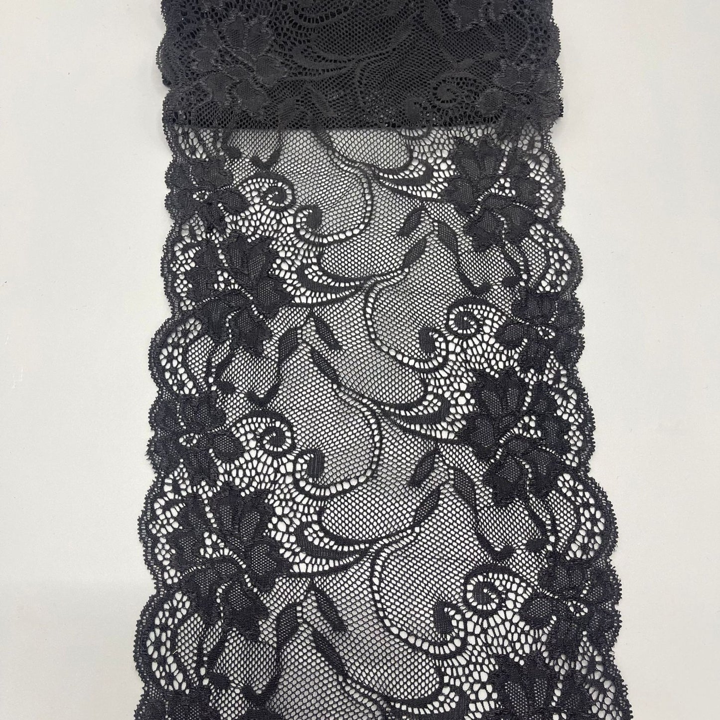 freedombeauty|18cm Lace Trim for Underwear and Wedding Dresses, Nylon Stretch Lace Trim, DIY Clothing Accessories