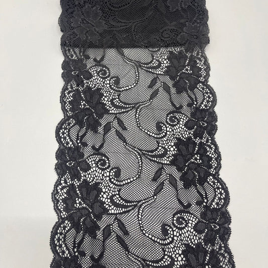freedombeauty|18cm Lace Trim for Underwear and Wedding Dresses, Nylon Stretch Lace Trim, DIY Clothing Accessories