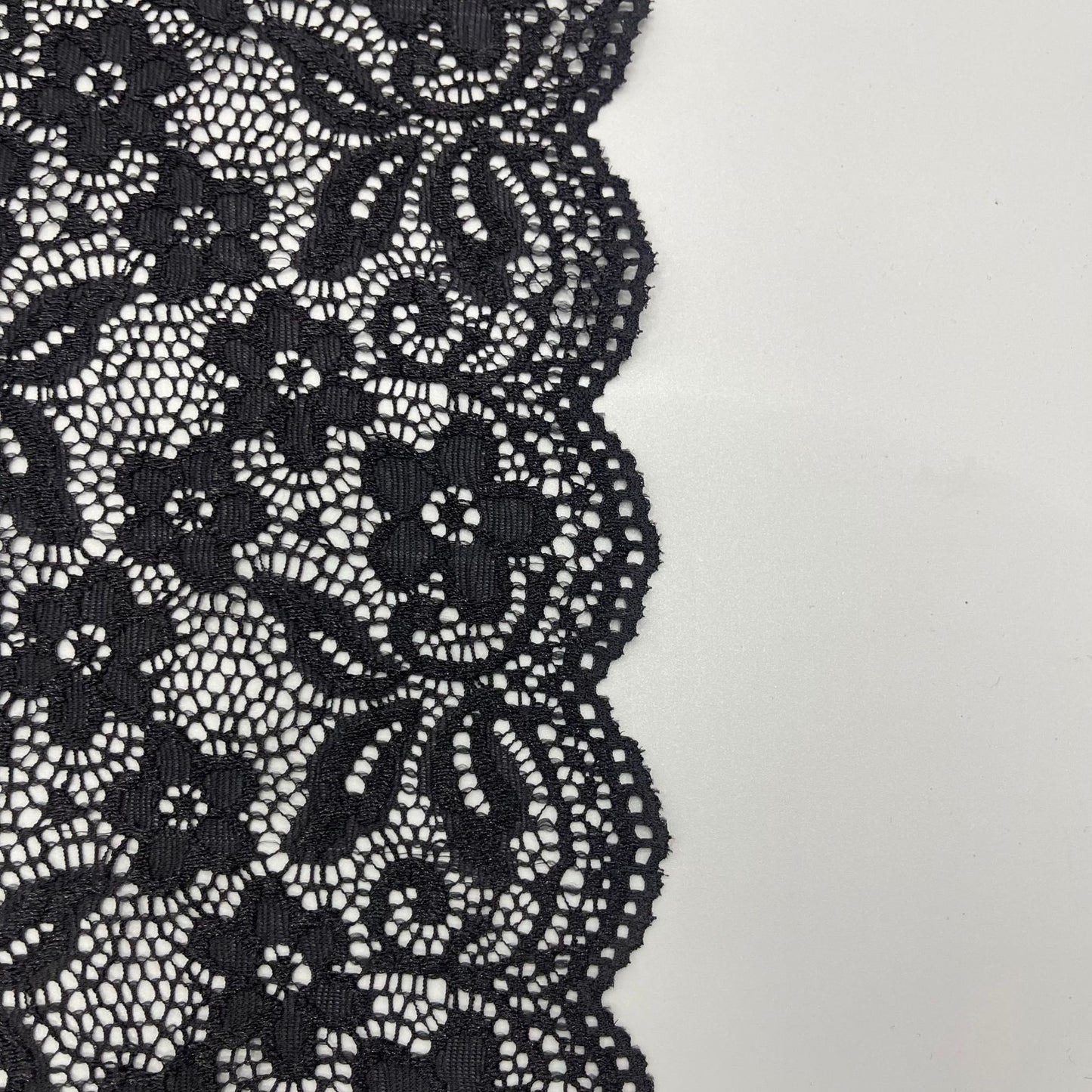freedombeauty|15cm Lace Trim Handmade Wedding Dress Accessories Nylon White Hollow High-end Custom Border