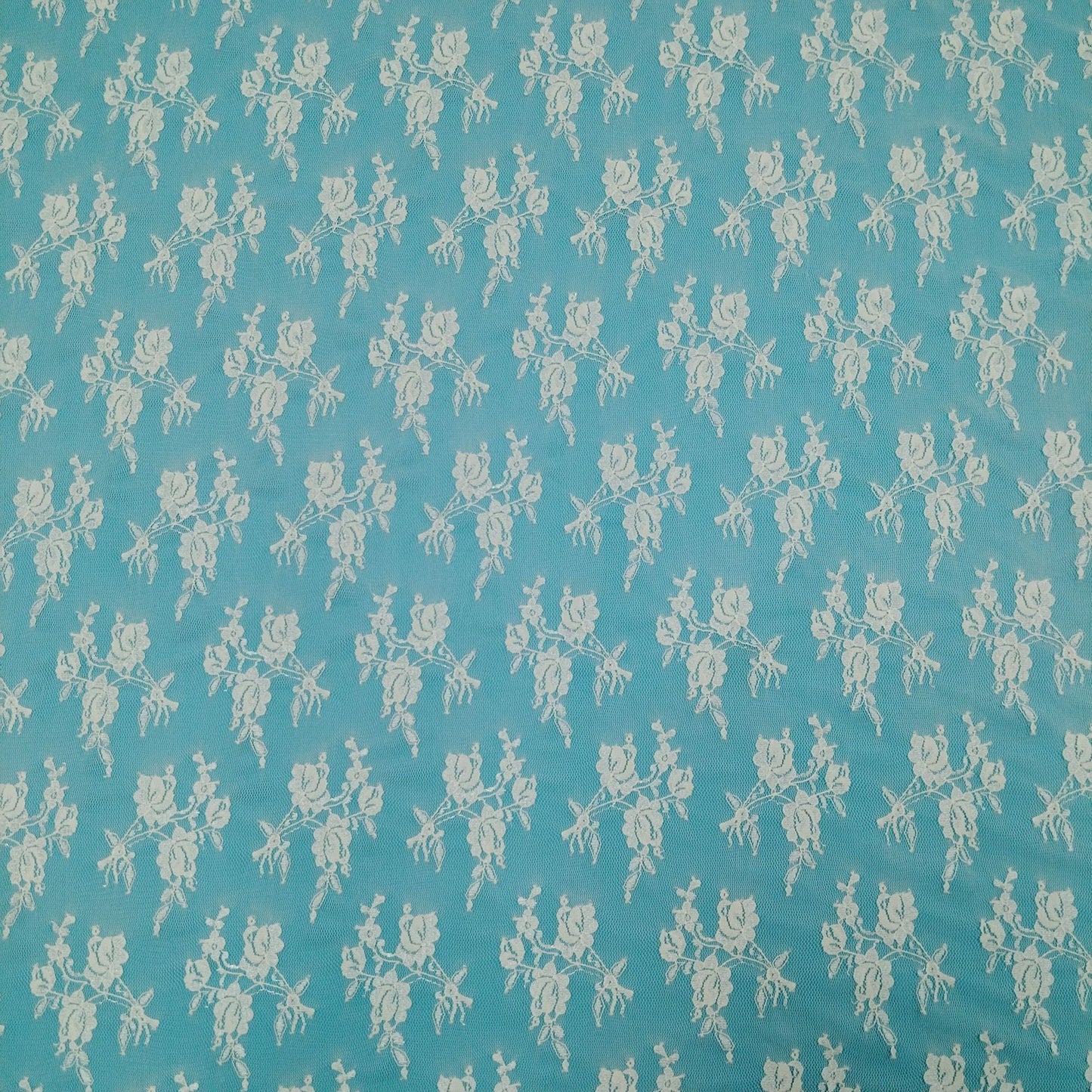 freedombeauty|In Stock Stretch Small Flower Lace Fabric Nylon Stretch Lace Fabric Rose Dress Fabric Lace Trim