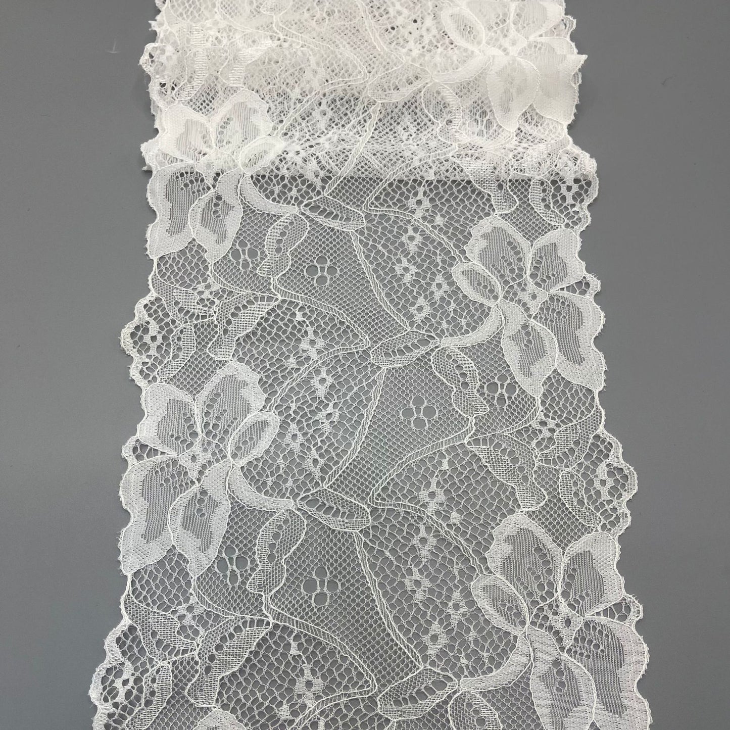 freedombeauty|17CM Elastic Lace Trim Clothing Curtain Accessories DIY Wedding Dress Decoration