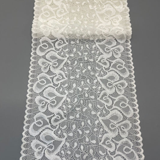 freedombeauty|18CM Elastic Lace Trim Wedding Dress Garment Lingerie Accessories DIY Decoration