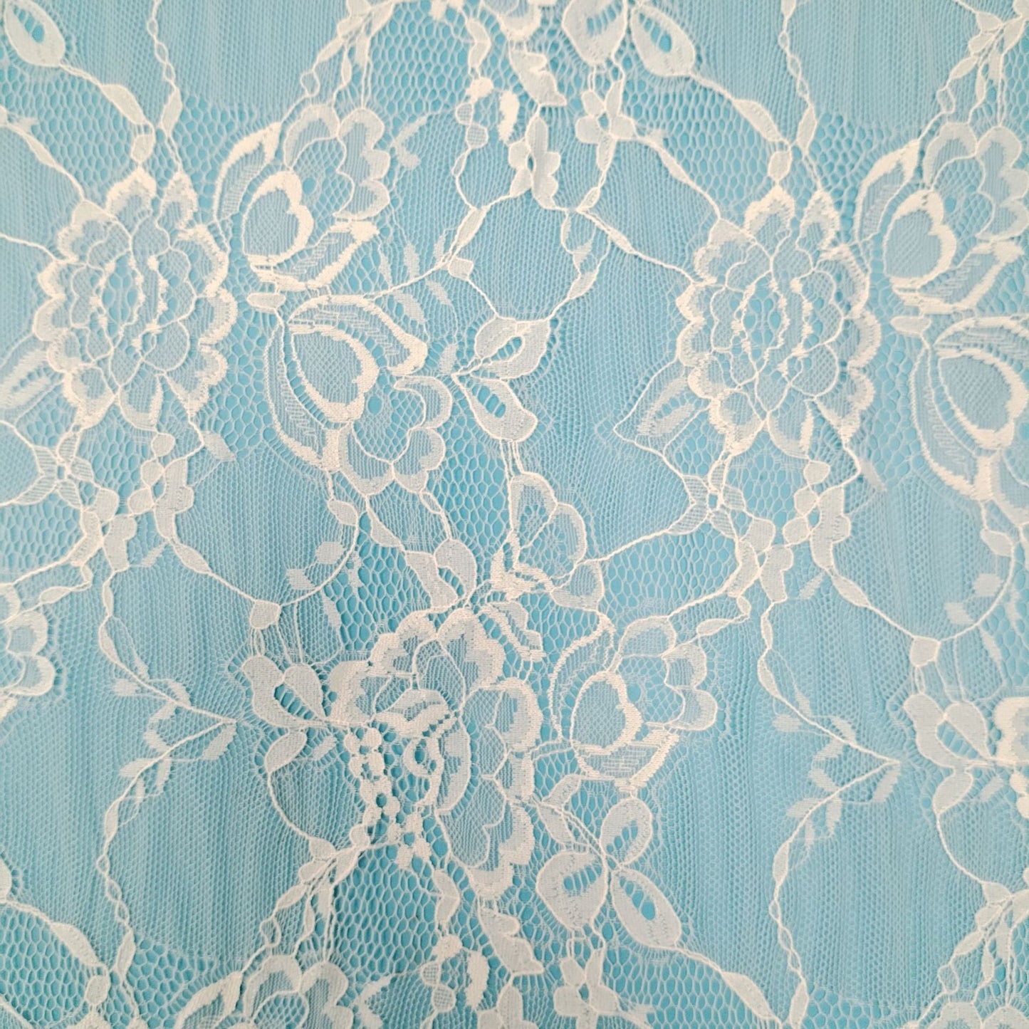 freedombeauty|Lace Fabric Nylon Thin Lace Wedding Dress Hollow Out Clothing Curtain Nylon Lace Fabric