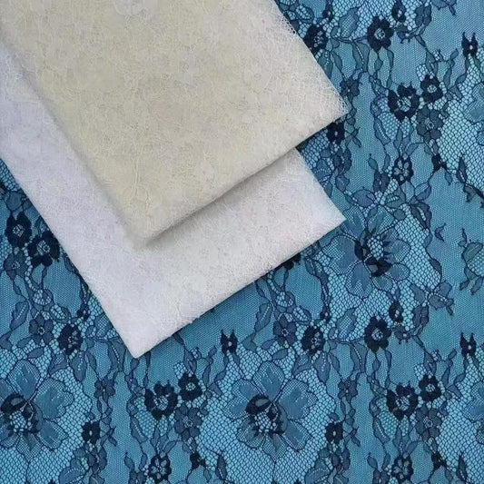 freedombeauty|Thin Nylon Lace Fabric Full Pattern Lace Fabric Fashion Dress Pajama Lace Fabric