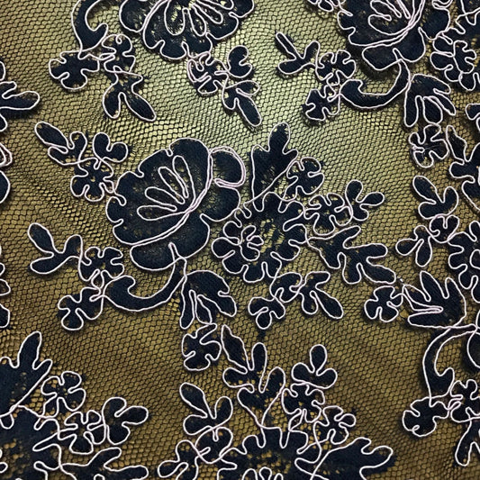 Freedombeauty | Supply Lace Car Strand Fabric Contrast Color B388 Wedding Dress Fashion Accessories