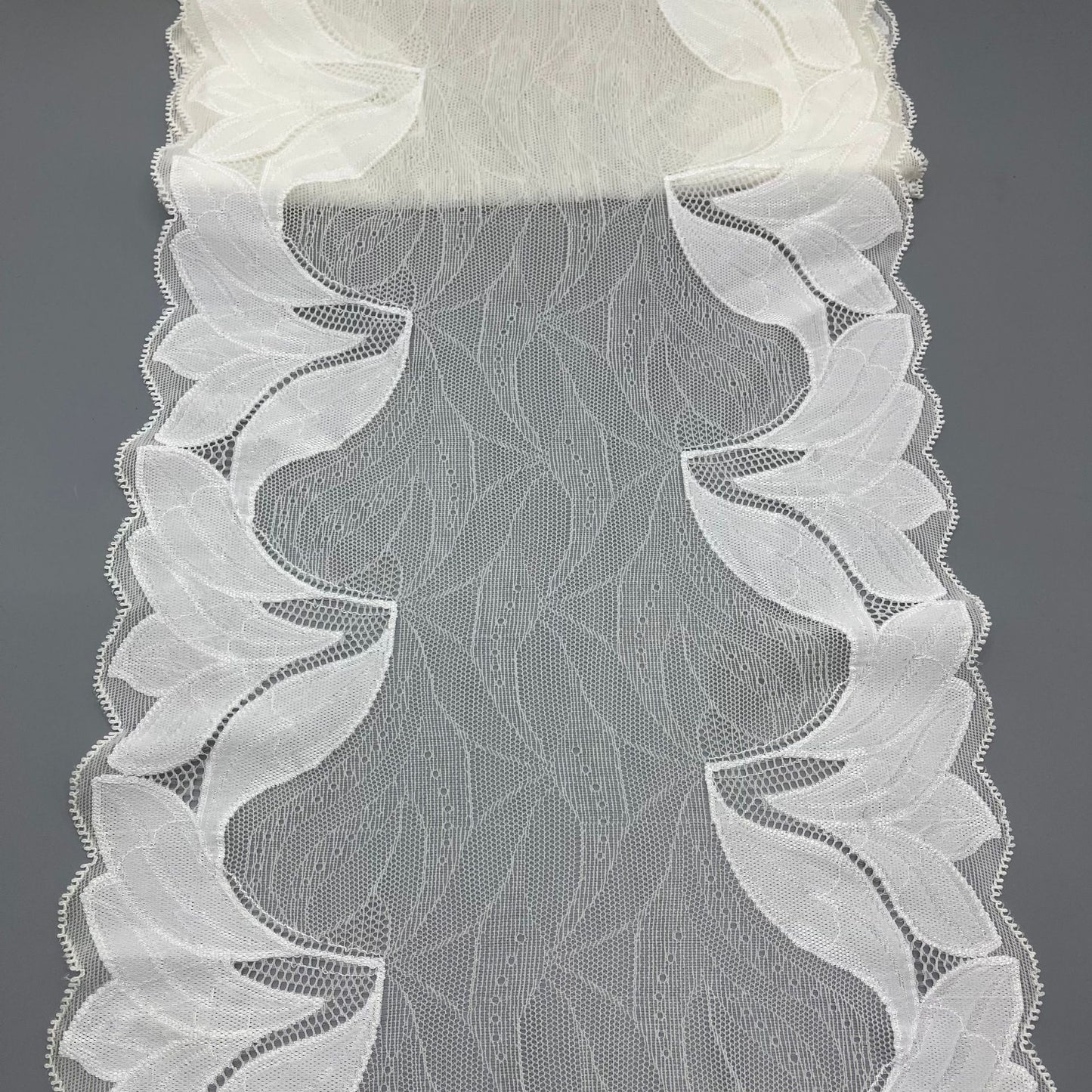 freedombeauty|24CM Elastic Lingerie Lace Knitted Nylon Silk Wedding Dress Lingerie Clothing Lace