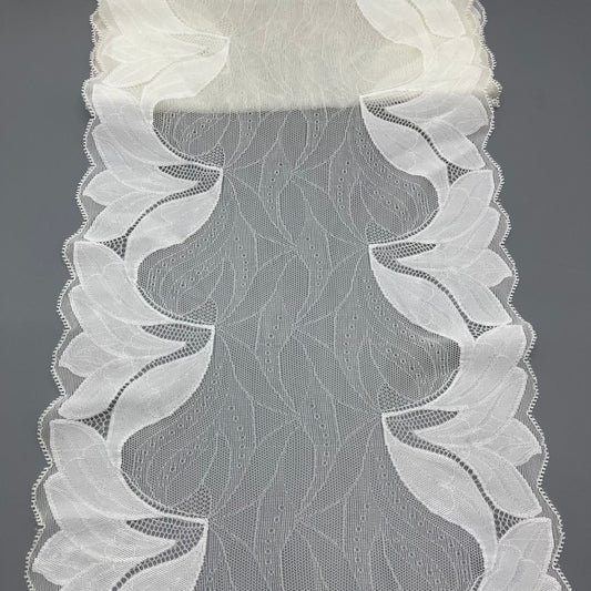 freedombeauty|24CM Elastic Lingerie Lace Knitted Nylon Silk Wedding Dress Lingerie Clothing Lace