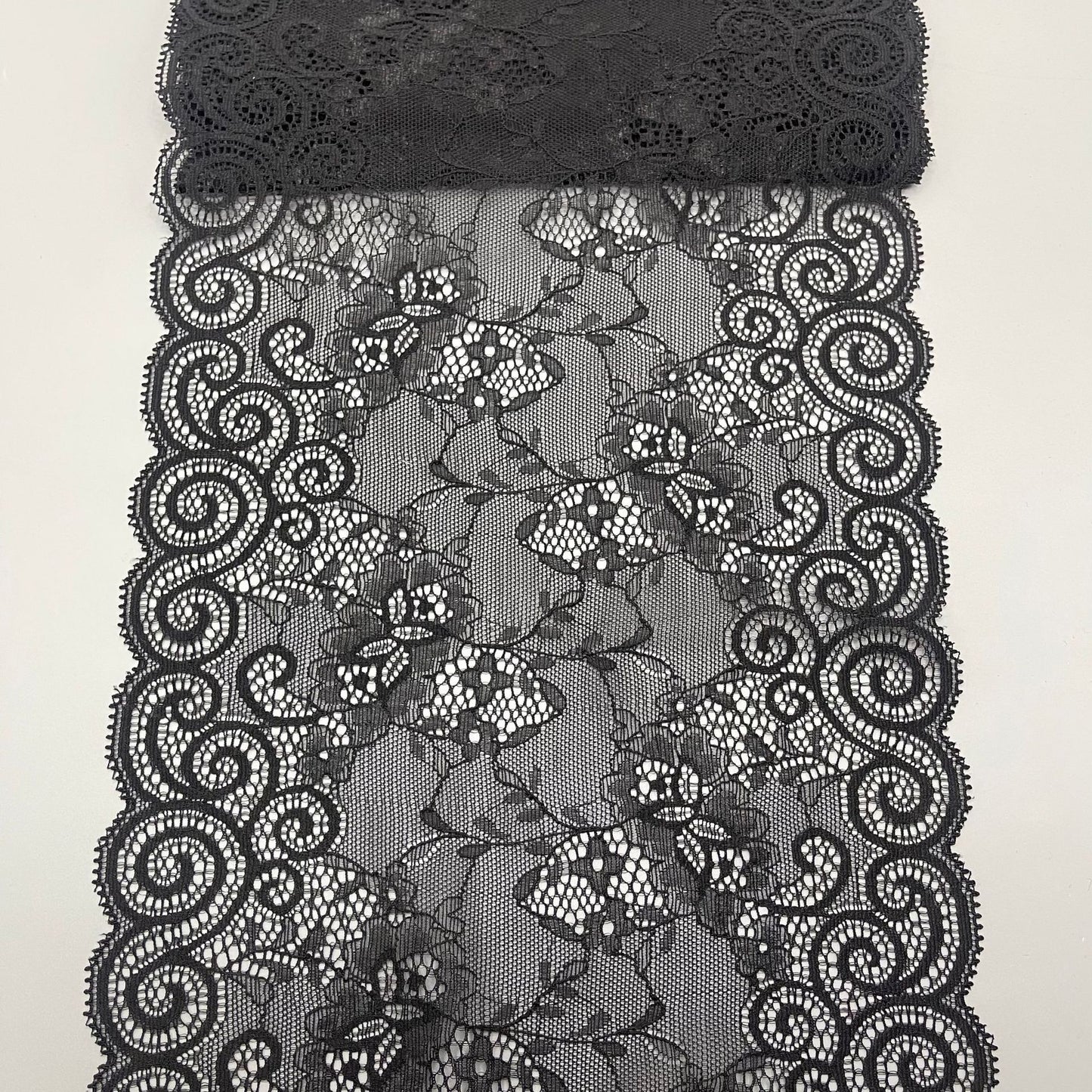 freedombeauty|22CM Nylon Stretch Lace Trim Nylon Ribbon Lace Trim Stretch Underwear Wedding Dress Accessories