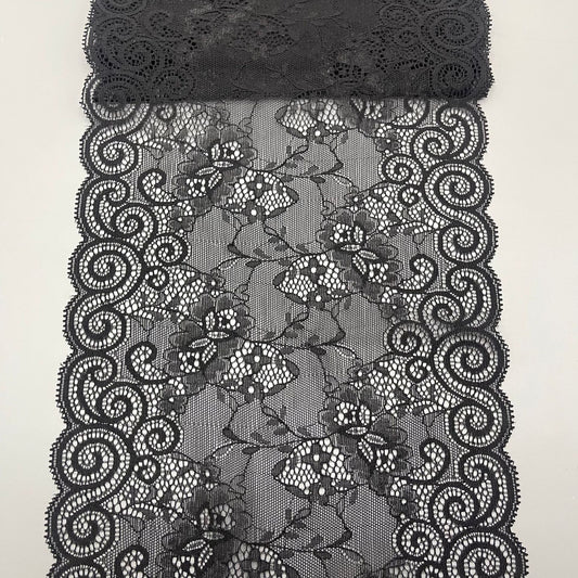 freedombeauty|22CM Nylon Stretch Lace Trim Nylon Ribbon Lace Trim Stretch Underwear Wedding Dress Accessories
