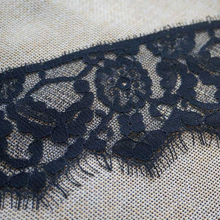 FREEDOMBEAUTY | Guangzhou clothing accessories lace, unilateral French romantic wedding lace, nylon lace 8.5cm