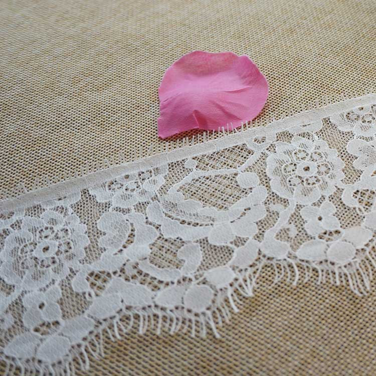 FREEDOMBEAUTY | Guangzhou clothing accessories lace, unilateral French romantic wedding lace, nylon lace 8.5cm