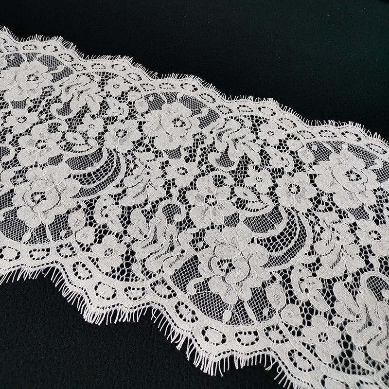 FREEDOMBEAUTY | 26CM strand eyelash lace, rose lace DIY accessories, brocade lace