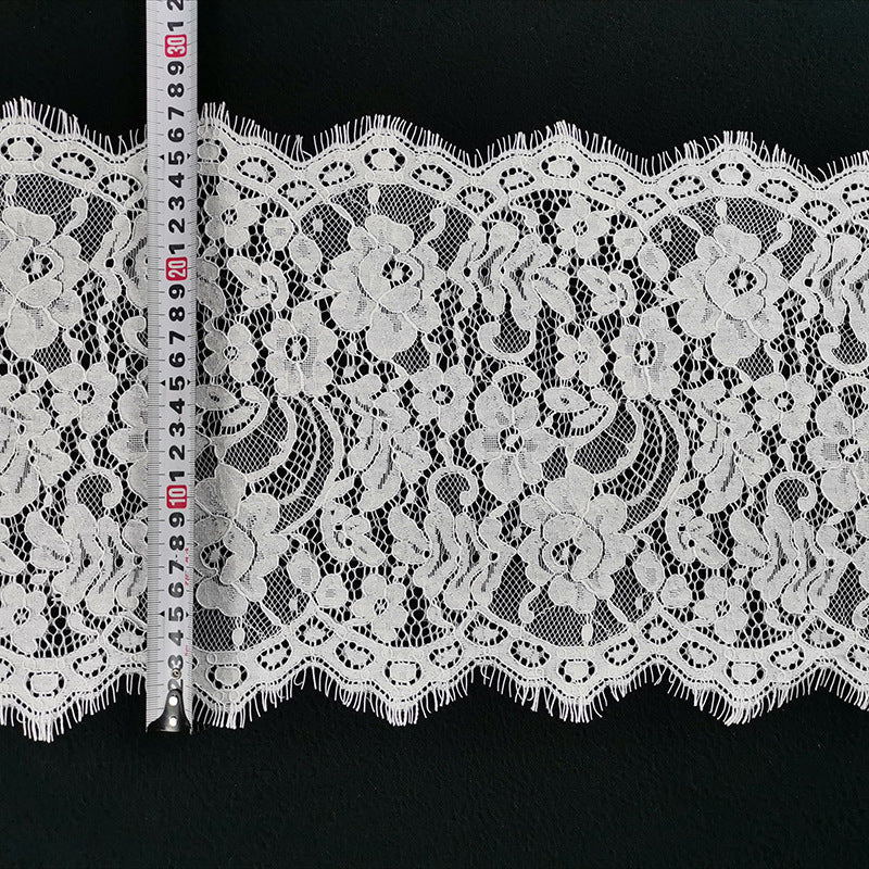 FREEDOMBEAUTY | 26CM strand eyelash lace, rose lace DIY accessories, brocade lace