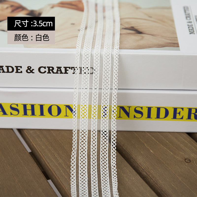 FREEDOMBEAUTY | Manufacturer supplies 2-7 cm soft elastic checkered fish ribbon, clothing women's neckline cuffs waist elastic band