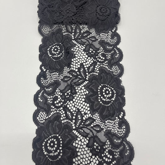 freedombeauty|14cm Lace High-end Wedding Dress Lace Trim White Hollow Lace Nylon Handmade Custom